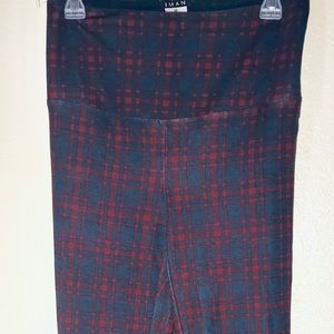 IMAN womans Leggings Gold zippers on the leg